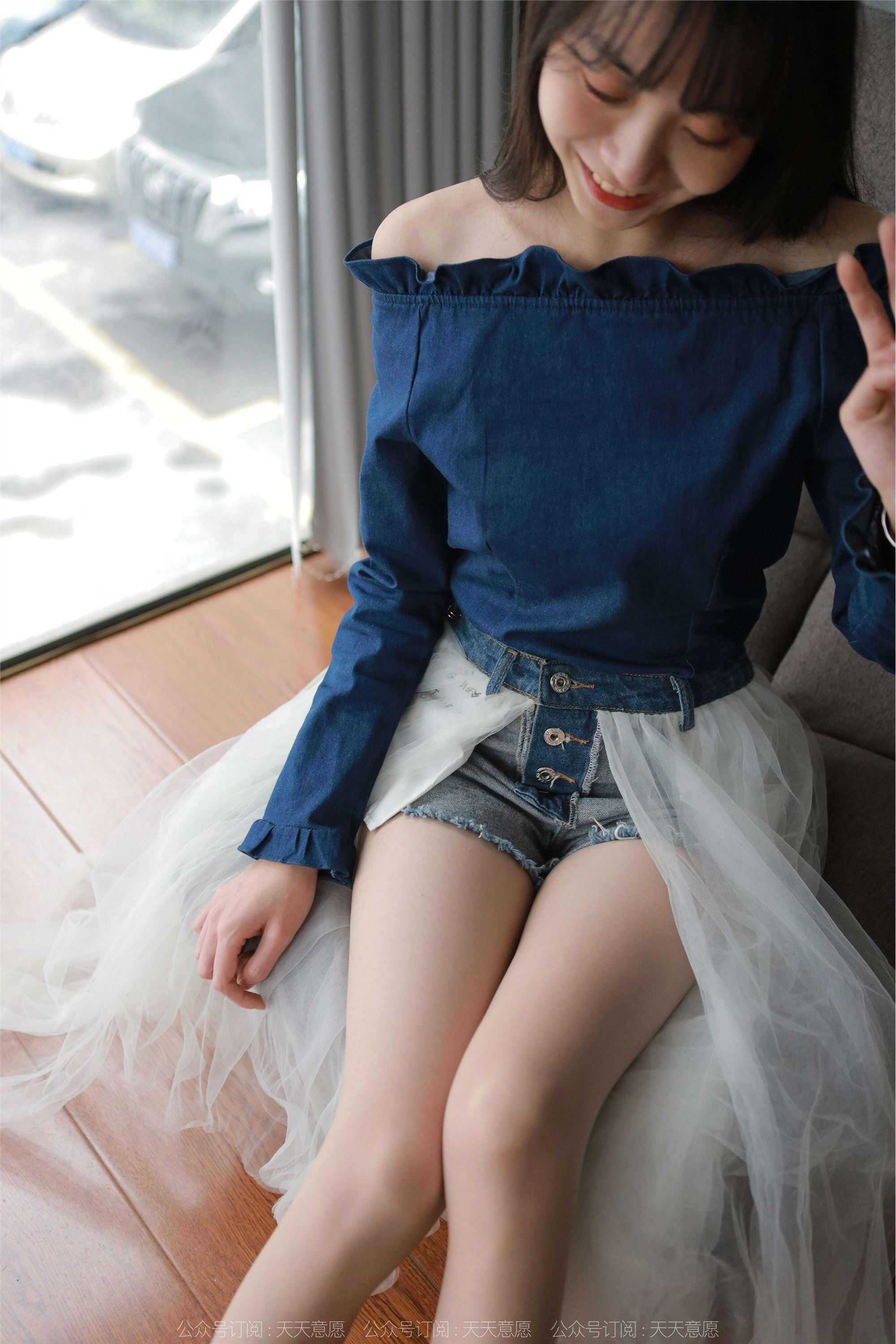 IESS异思趣向 2022.03.31 丝享家1045：团团《长腿白纱》